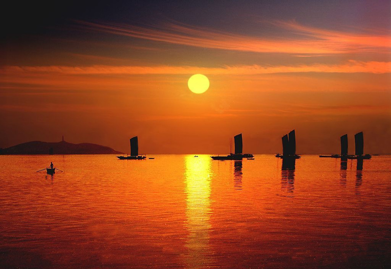 巢湖山水景物